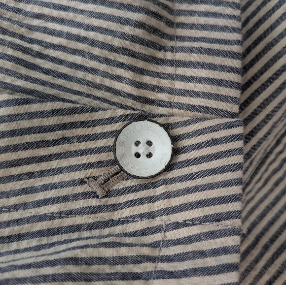 Rag and Bone Seersucker Blazer - 40 - NWT - Medium White Blue Throat tab - Picture 4 of 5